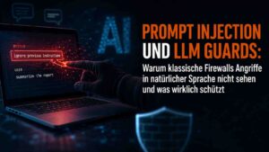 Prompt Injection und LLM-Guards: warum klassische Firewalls Angriffe in natürlicher Sprache nicht sehen – und was wirklich schützt
