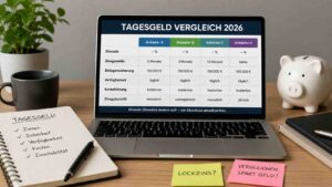 Tagesgeld Vergleich 2026: die Kriterien für das beste Tagesgeldkonto – und wie du den Lockzins erkennst