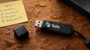 USB-Stick für Tails und verschlüsselte Backups: worauf es bei Haltbarkeit, Gehäuse und Schutzklasse ankommt