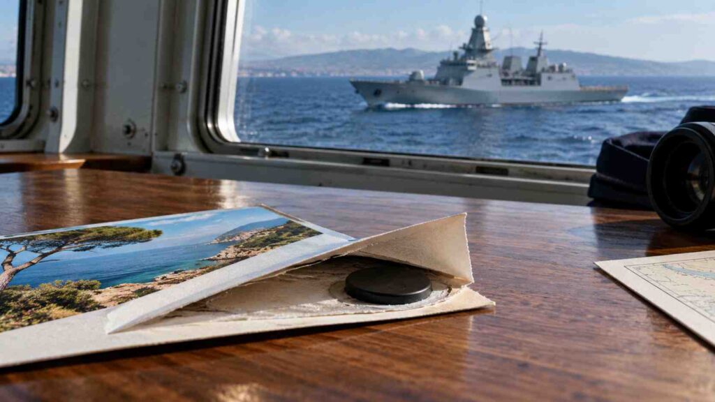 5-Euro-Tracker in der Postkarte Wie ein Bluetooth-Sender ein Kriegsschiff verriet – und was das für dich bedeutet