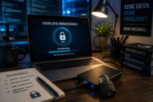 Festplatte verschlüsseln Laptop und SSD richtig absichern