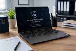 Notebook für Kanzlei, Praxis und Steuerberatung wenn fremde Daten auf dem Gerät liegen