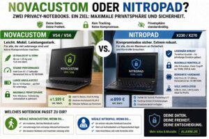 NovaCustom oder NitroPad zwei Wege zum gleichen Ziel