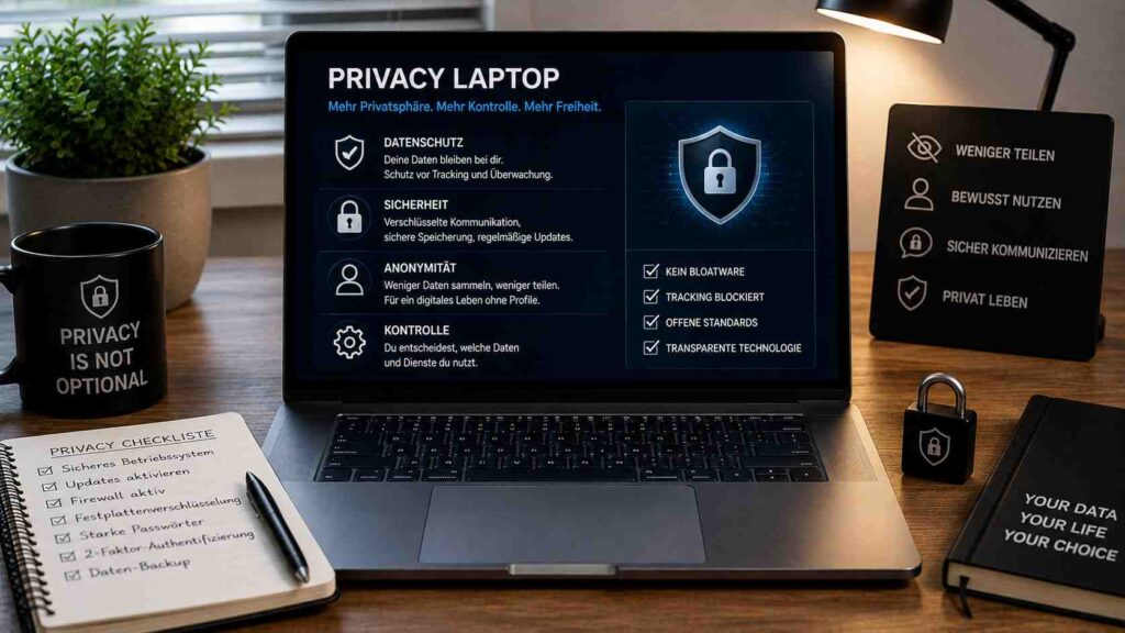 Privacy Laptop kaufen Notebook für Datenschutz und Privatsphäre