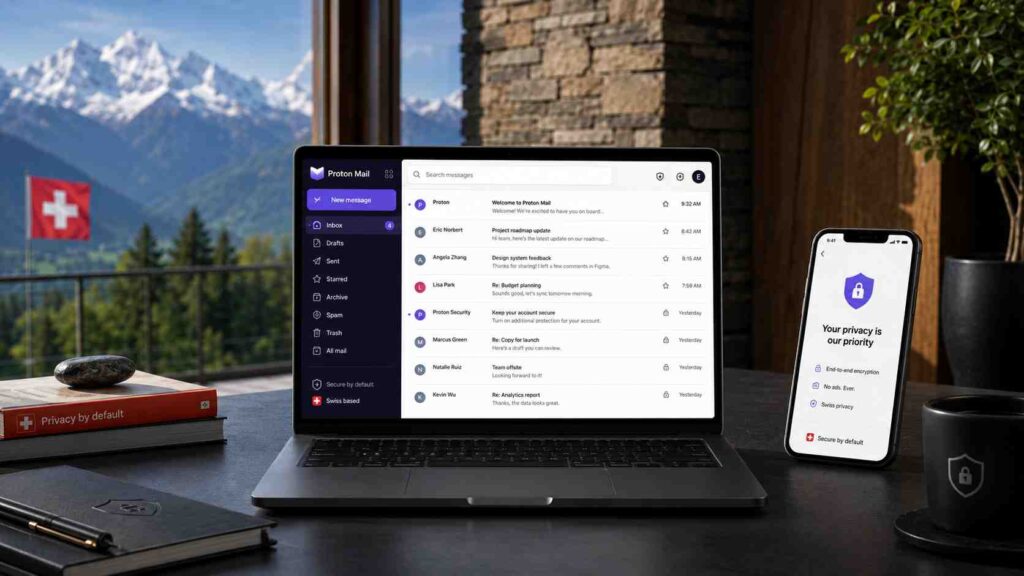 Proton Mail im Überblick: verschlüsselte E-Mail aus der Schweiz mit 7 von 7 Kriterien im BSI-Check