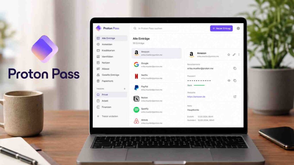 Proton Pass im Überblick: Passwortmanager mit Aliassen, Passkeys und Dark-Web-Überwachung