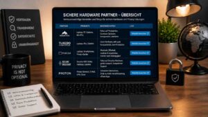 Sichere Hardware: Laptops, Mini-PCs und Smartphones unserer Partner