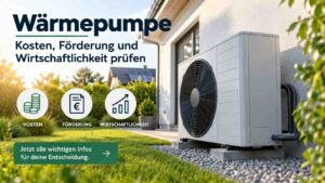 Wärmepumpe: Kosten, Förderung und Wirtschaftlichkeit prüfen